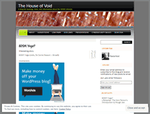 Tablet Screenshot of houseofvoid.com
